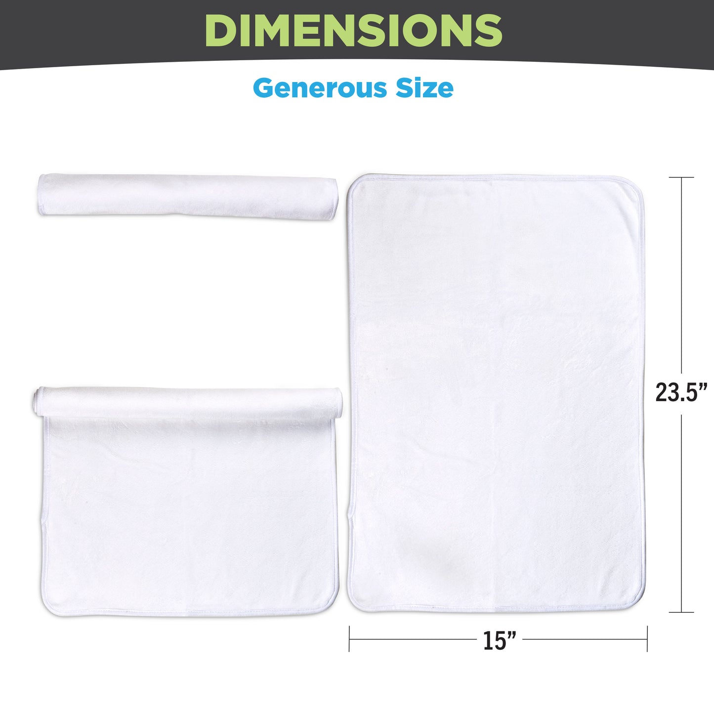 Fushay Premium Microfiber Towels 5 Pack - Ideal for Professionals