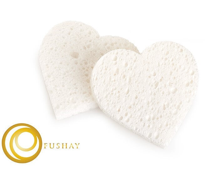 Compressed Facial Sponges for Sensitive Skin 40 count |  Alba Pura by Fushay