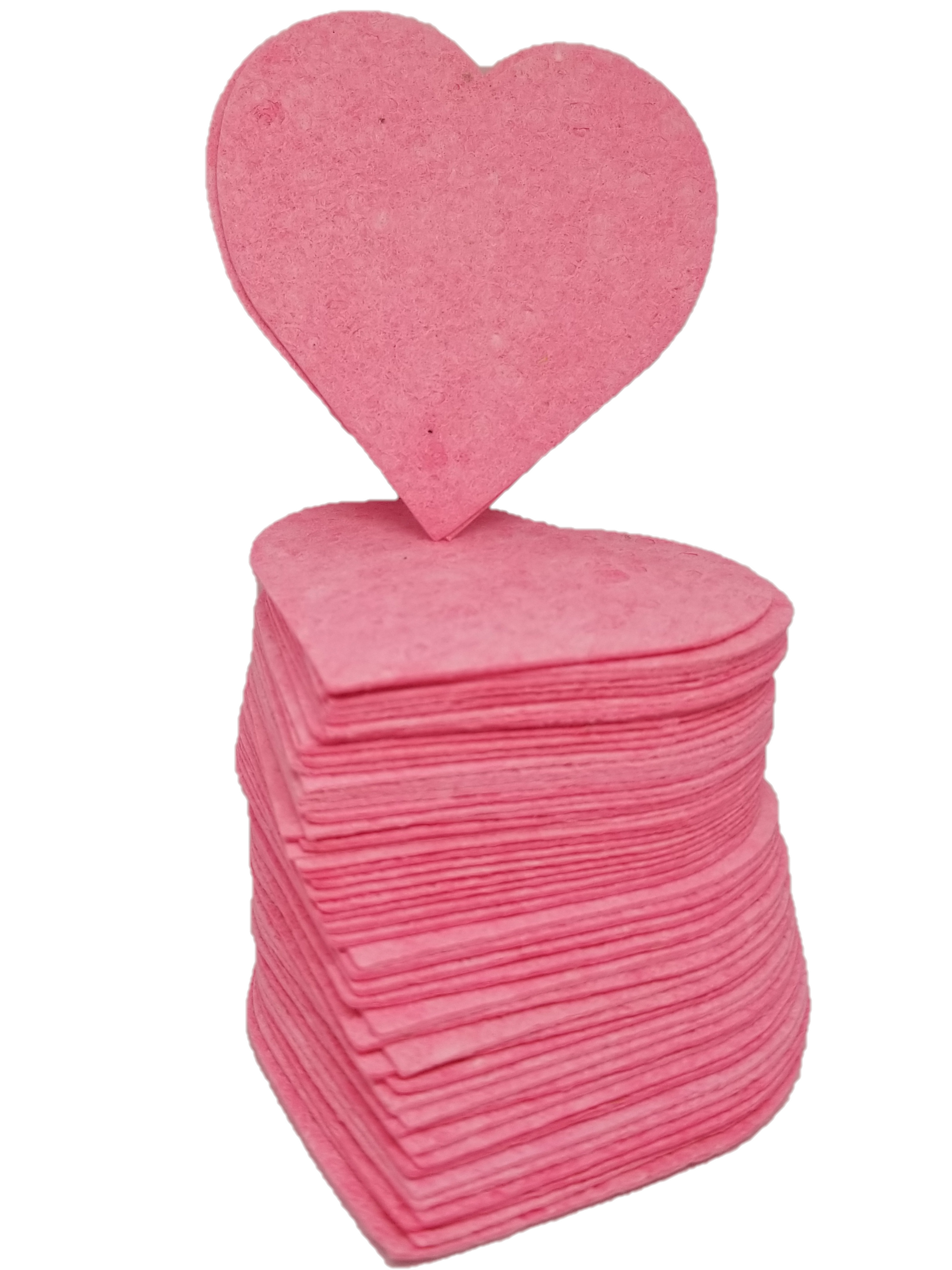 Pink Heart Facial sponges  Compressed Natural Cellulose Sponges - Rejuvv  by Fushay - Fushay Timeless Beauty
